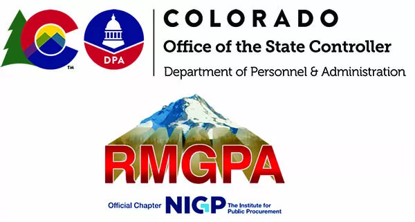 Logos for Colorado Department of Personnel and Administration and RMGPA